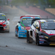 World Rallycross Championship cars in Spain in 2017.